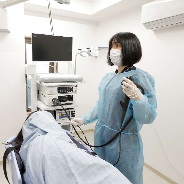 内視鏡検査の様子