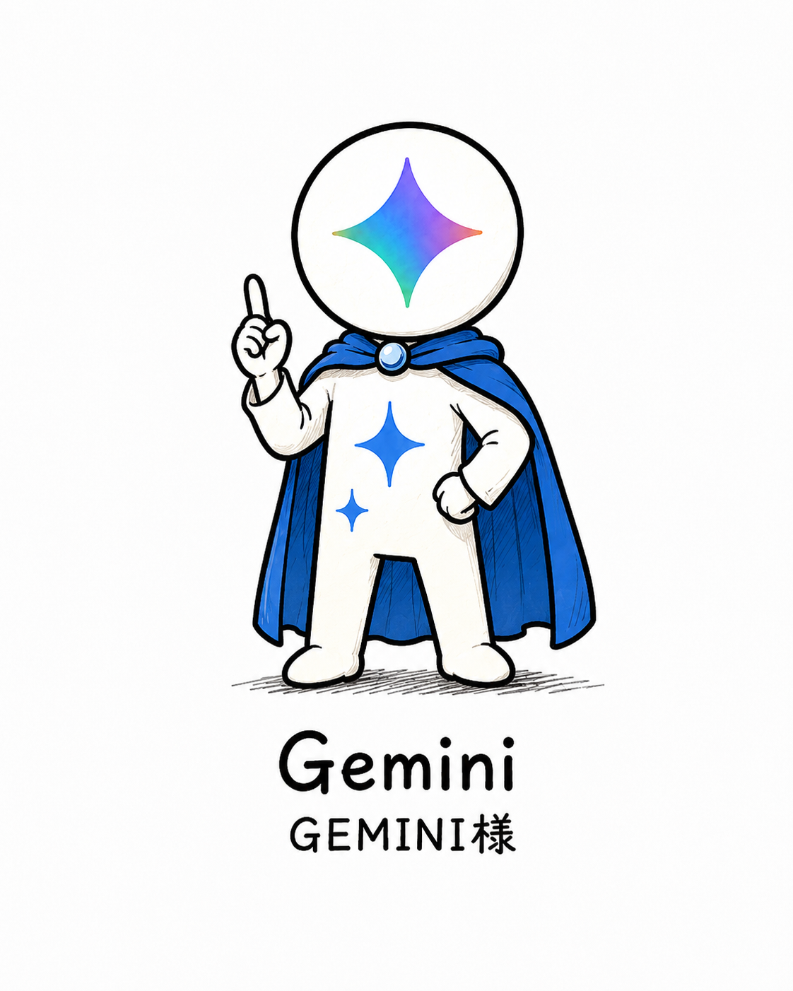 GEMINI様をイメージした非公式キャラクター